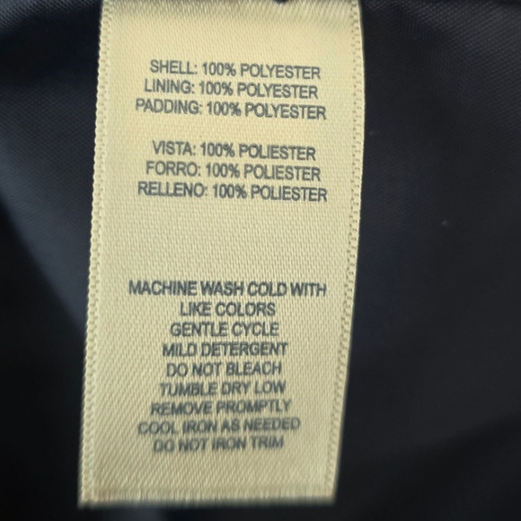 OshKosh B'Gosh Purple GIRLS Puffer Hooded Full Zip Winter Snow Jacket 4 - Picture 5 of 5